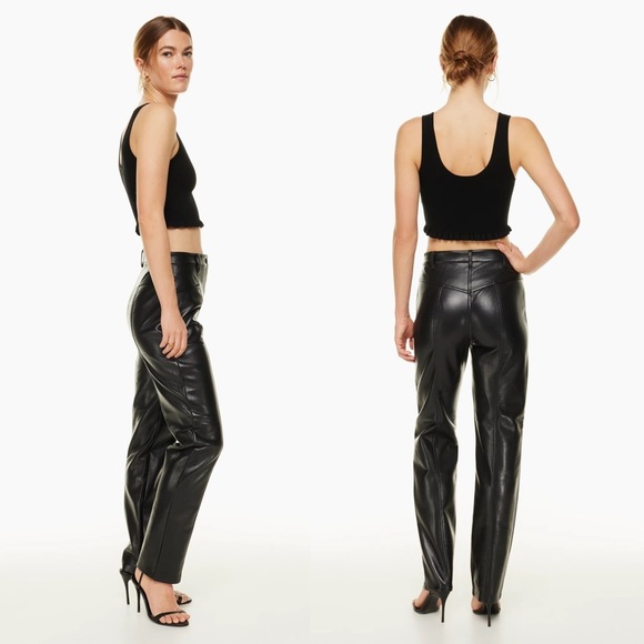 Aritzia - Wilfred - Rebel Pant - Black - Picture 4 of 16